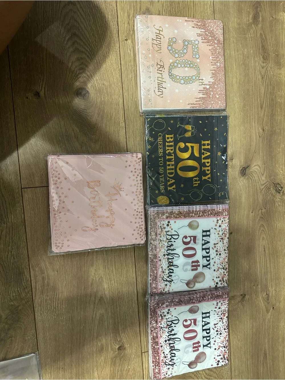 50th Birthday Party Supplies Bundle